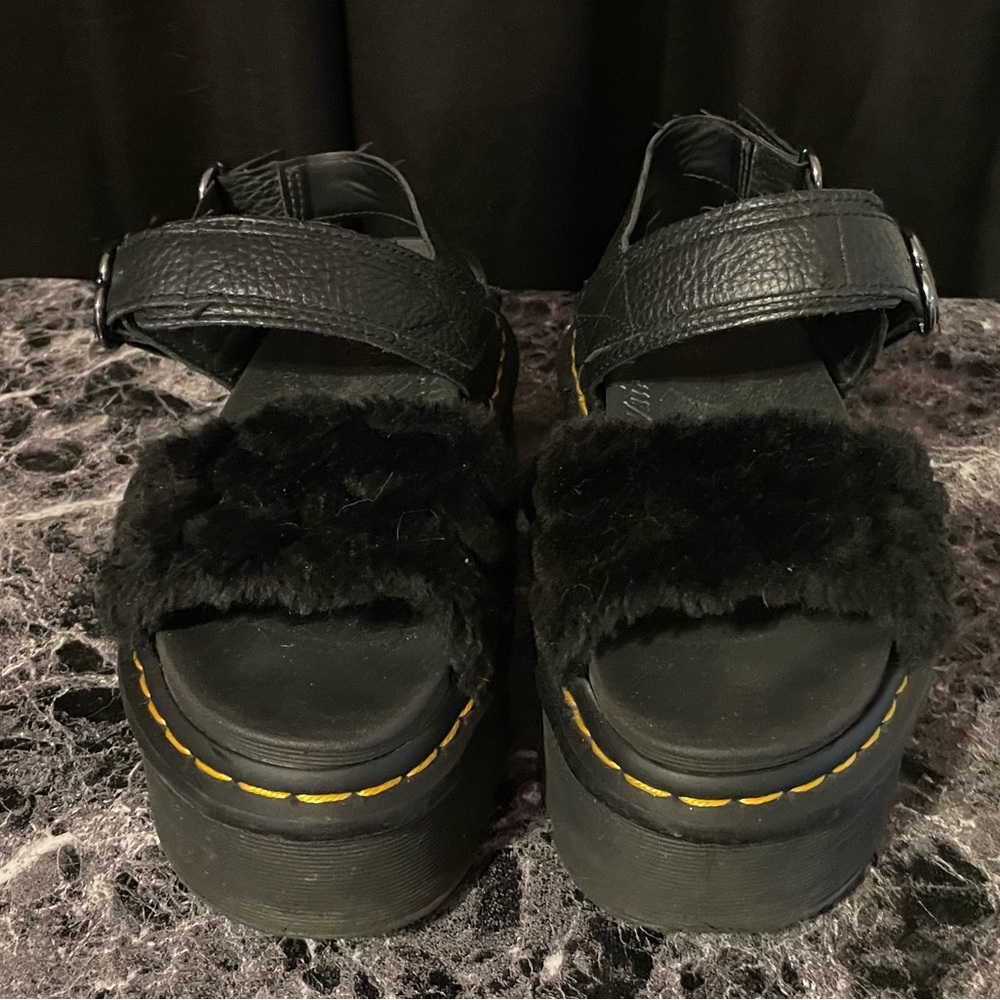 Dr Marten Voss Heart Sandal UK4 US6 Black